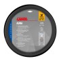Lampa - Κάλυμμα Τιμονιού AURA (M) 37/39cm Μαύρο ένθετο με γυαλάδα άοσμο μαλακό Skeentex - 1 τεμ. (L3290.5)