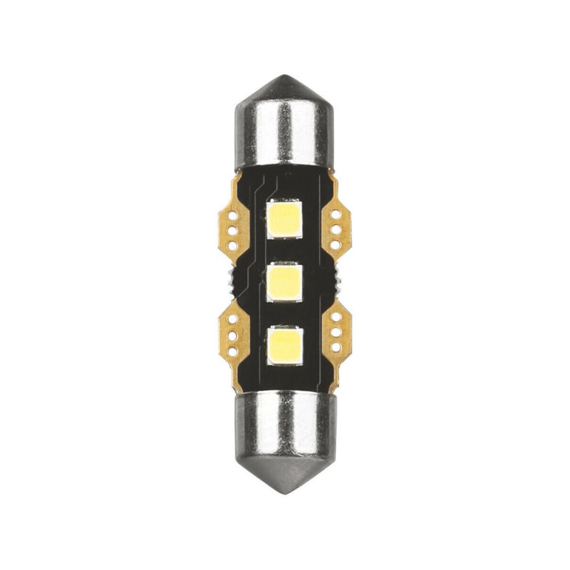ΛΑΜΠΑΚΙΑ ΠΛΑΦΟΝΙΕΡΑΣ 12V 11x36mm 130/110lm 6.500K ΔΙΠΛΗΣ ΠΟΛΙΚΟΤΗΤΑΣ LED ULTRA-LUMEN SERIES 1ΤΕΜ.