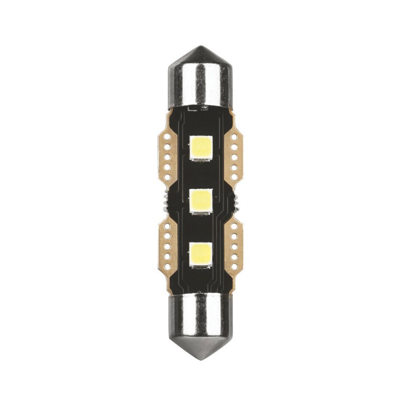 ΛΑΜΠΑΚΙΑ ΠΛΑΦΟΝΙΕΡΑΣ 12V 11x41mm 150/130lm 6.500K ΔΙΠΛΗΣ ΠΟΛΙΚΟΤΗΤΑΣ LED ULTRA-LUMEN SERIES 1ΤΕΜ.
