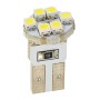 T10 W5W 12V W2,1x9,5d LED 6xSMD3528 ΛΕΥΚΟ (ΚΑΡΦΩΤΟ ΑΚΑΛΥΚΟ) BLISTER 2ΤΕΜ. M-TECH