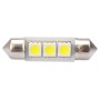 ΛΑΜΠΑΚΙΑ ΠΛΑΦΟΝΙΕΡΑΣ C5W/C10W 12V 0,72W SV8,5 36mm CAN-BUS LED 3xSMD5050 PREMIUM ΛΕΥΚΟ BLISTER 2ΤΕΜ