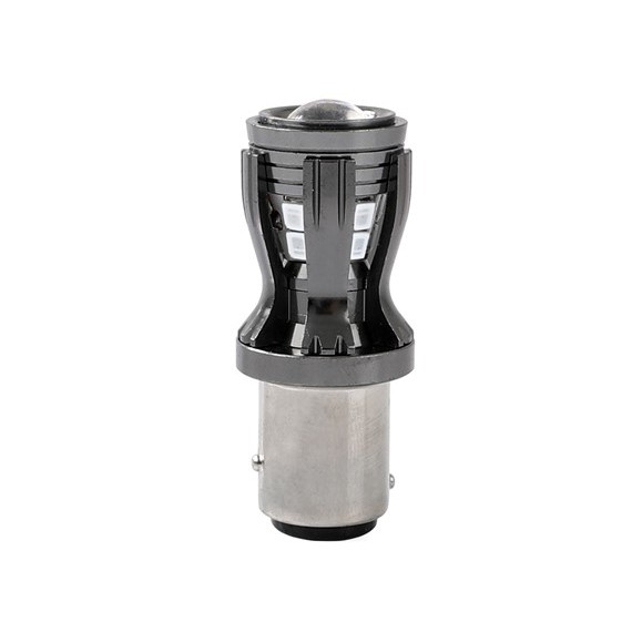 P21/5W 12/24V BAY15d 14xSMD2835 LED ΚΟΚΚΙΝΟ CAN-BUS BLISTER  M-TECH - 1 ΤΕΜ.