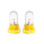 ΛΑΜΠΑΚΙΑ LED T3 12V LED 6.000K ΚΙΤΡΙΝΟ ΦΩΣ 8mm DGA - 2ΤΕΜ.