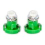 ΛΑΜΠΑΚΙΑ LED T3 12V 1xSMD LED 6.000K ΠΡΑΣΙΝΟ ΦΩΣ 8mm DGA - 2ΤΕΜ.