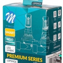M-tech Λάμπες Led HB4 12V 6.000K 35W 4.000lm Led Canbus CSP3570 Premium Smart Series -  2 Τεμ (LSPSNG6/MT)