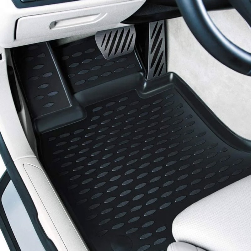 ΠΑΤΑΚΙΑ ΣΕ ΣΚΑΦΗ TPE ΛΑΣΤΙΧΟ ΓΙΑ BMW ΣΕΙΡΑ 7 F01 4D 2007-2015   ΣΕ ΜΑΥΡΟ ΧΡΩΜΑ NOVLINE - 4 ΤΕΜ.