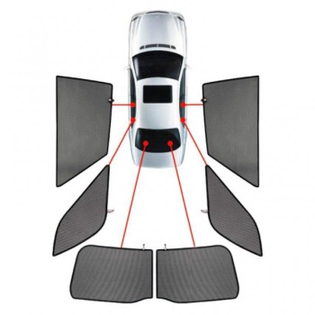CarShades - ΚΟΥΡΤΙΝΑΚΙΑ  CAR SHADES ΓΙΑ LAND ROVER DISCOVERY 5D 2017+ - 6 ΤΕΜ. (PVC.LRO-DISC-5-E)