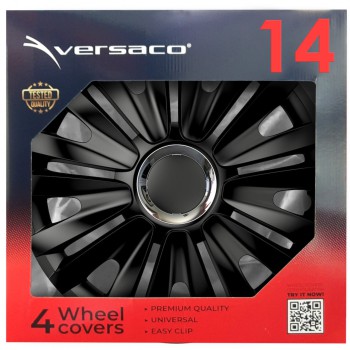 Amio - ΤΑΣΙΑ 14" ROYAL RC BLACK ΣΕΤ 4 ΤΕΜ ΣΕ ΚΟΥΤΙ (6155/AM)