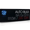 R5W 24V BA15d G18 ΔΙΠΟΛΙΚΟ STANDARD ΑΛΟΓΟΝΟΥ  M-TECH - 10ΤΕΜ.